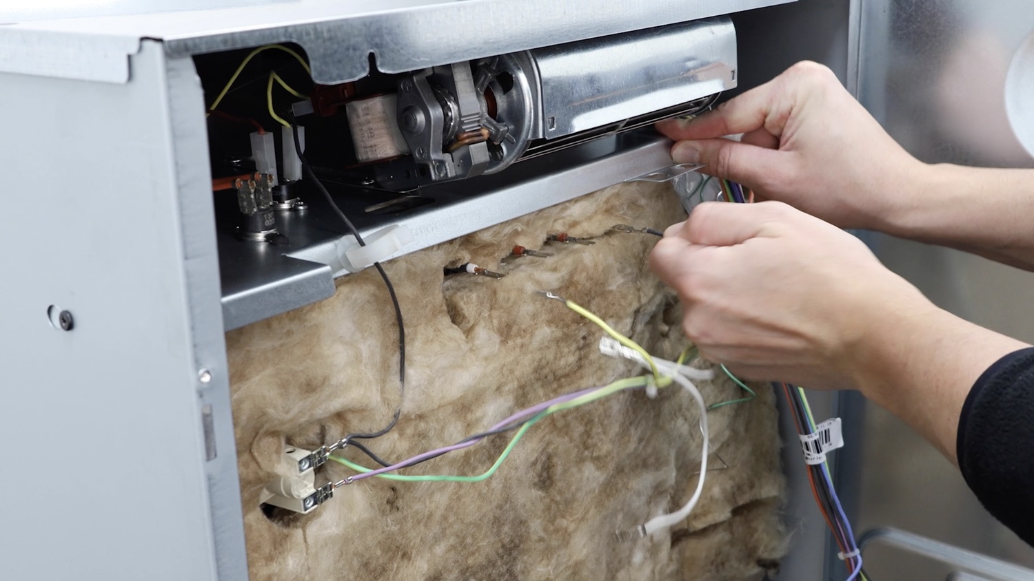 Remove electrical connectors